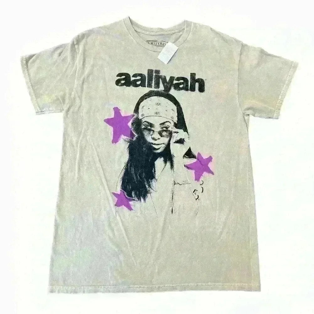 Aaliyah Graphic T-Shirt, Size M